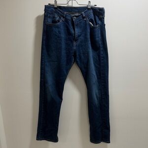 Levi's 34x30 Dark Blue Straight Jeans for Men